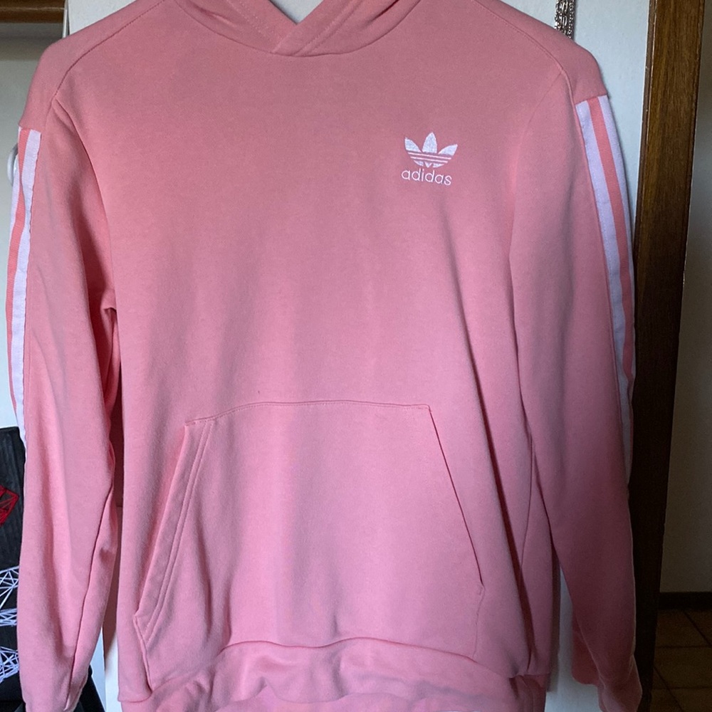 Pink Adidas Hoodie